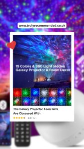 Galaxy Projector for Teen Girls